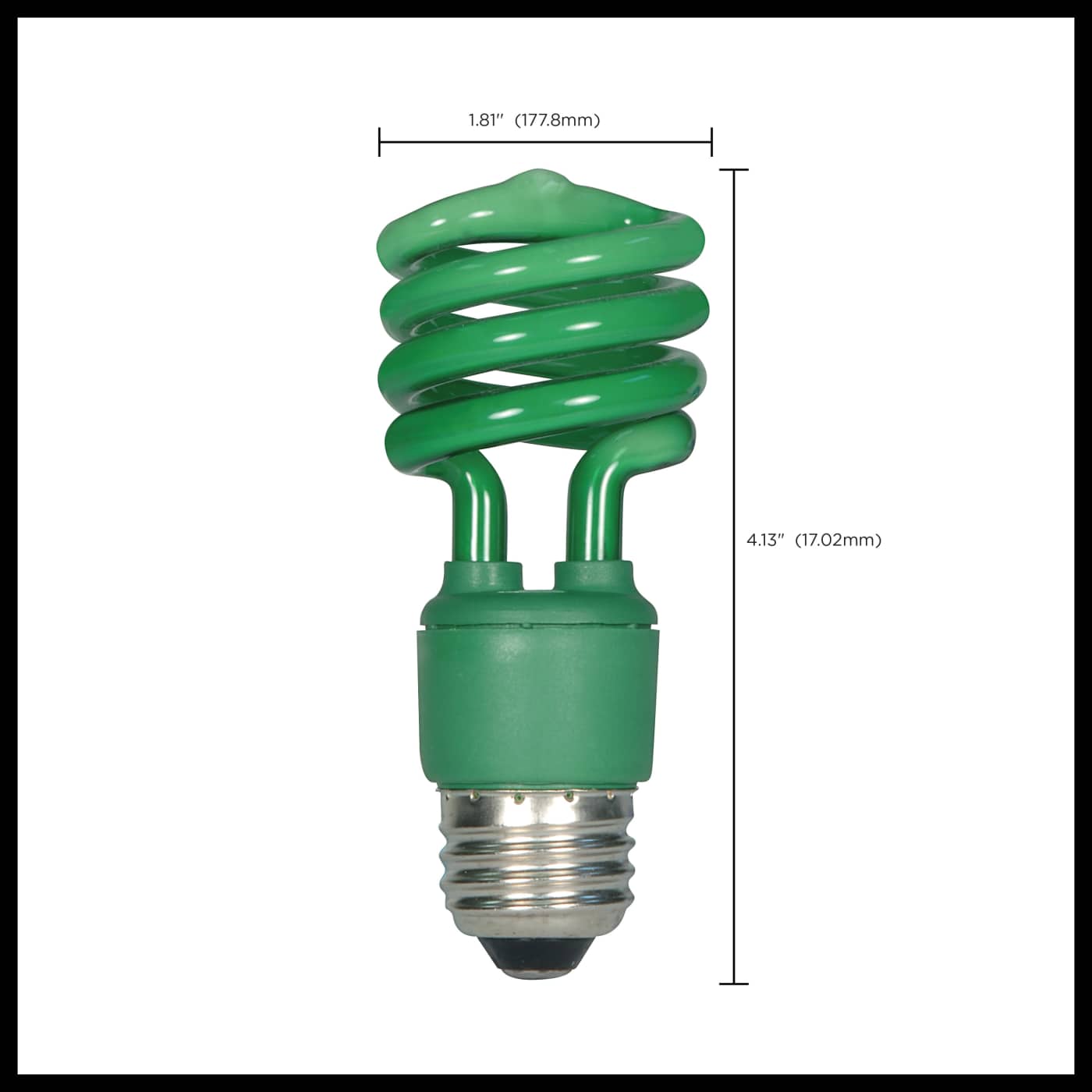 13T2/E26/GREEN/120V/1PK - S7272
