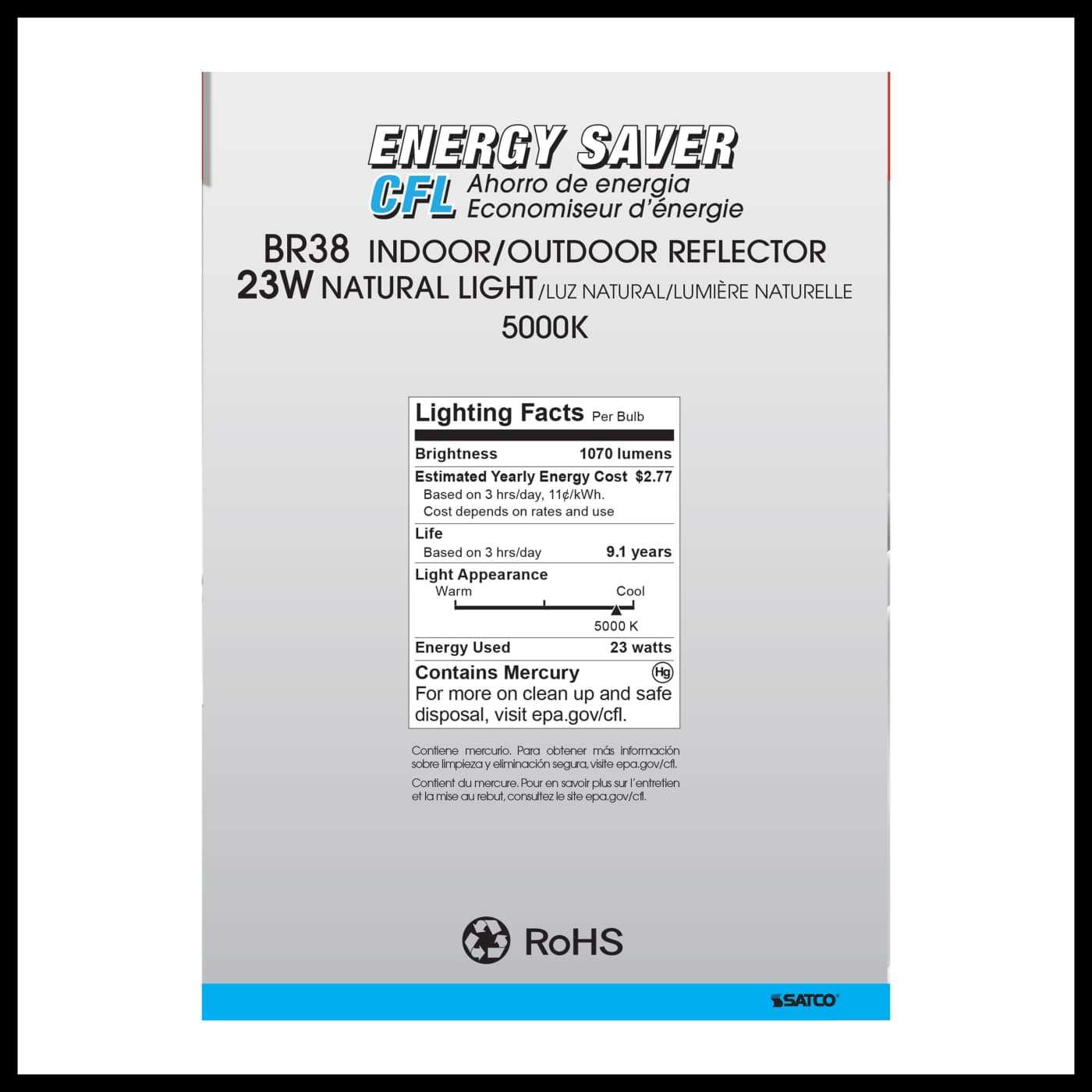 23BR38/E26/5000K/120V/1PK - S7276