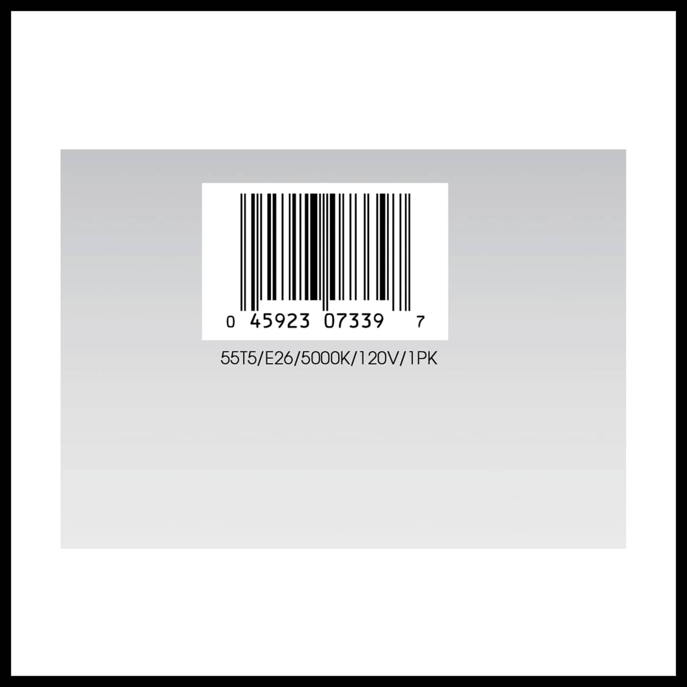 55T5/E26/5000K/120V/1PK - S7339
