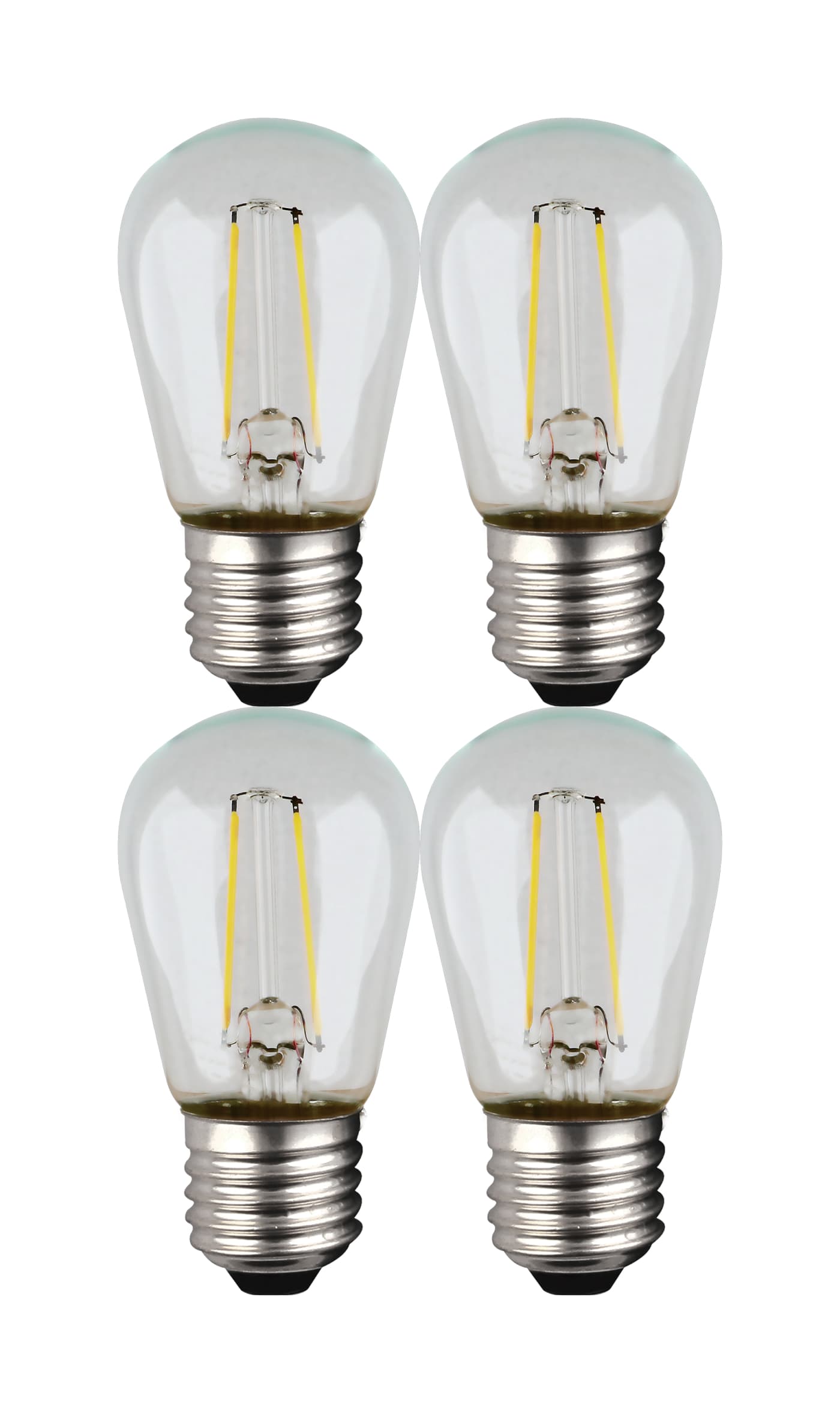1W/LED/S14/CL/27K/120V/ND/4PK - S8021