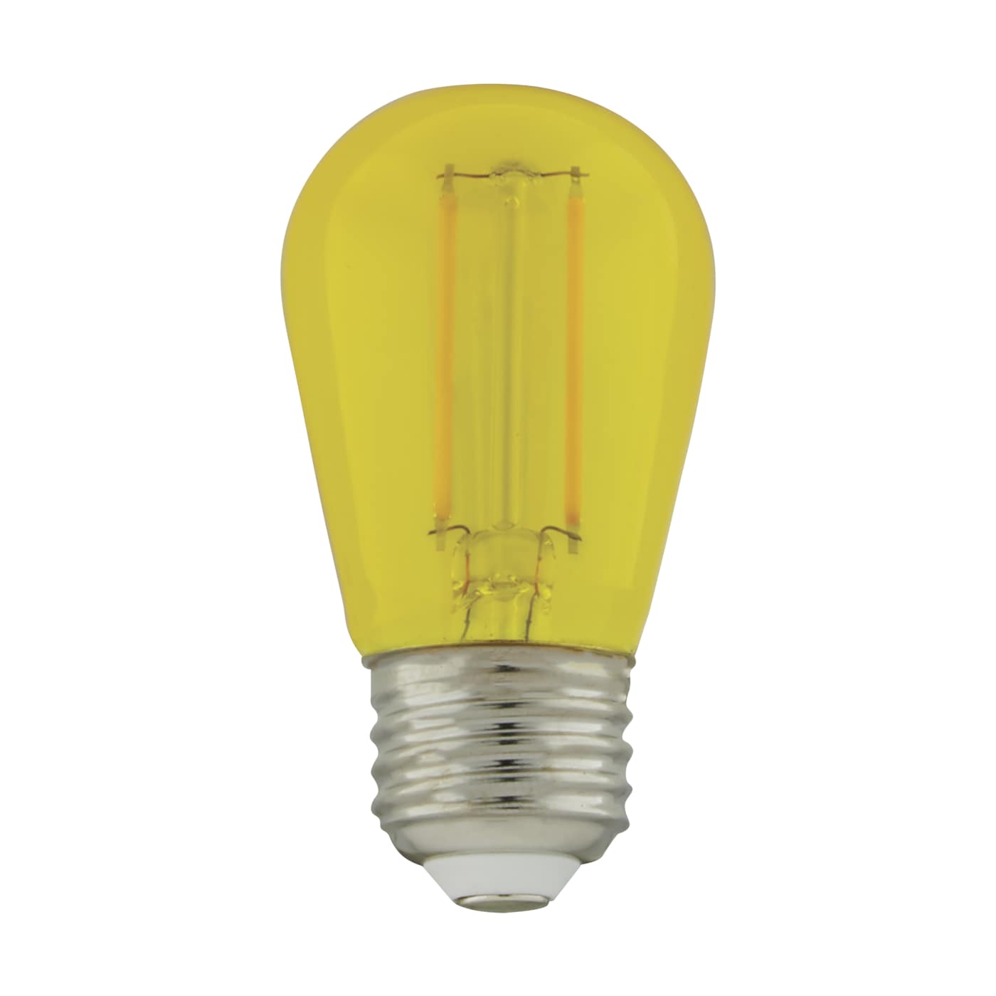 1W/LED/S14/YELLOW/120V/ND/4PK - S8025