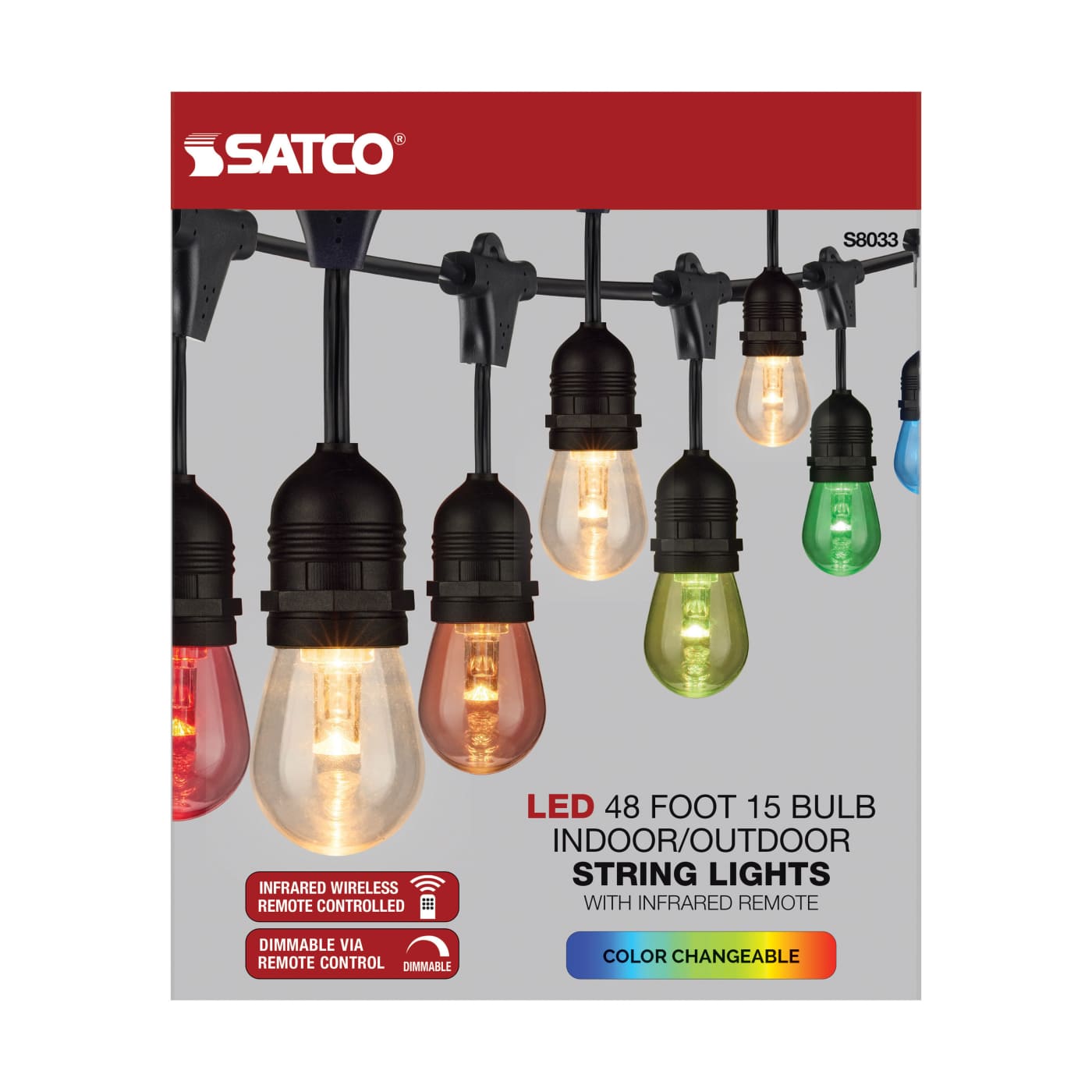 48FT/LED/SL/S14/IRR/RGBW/12 - S8033