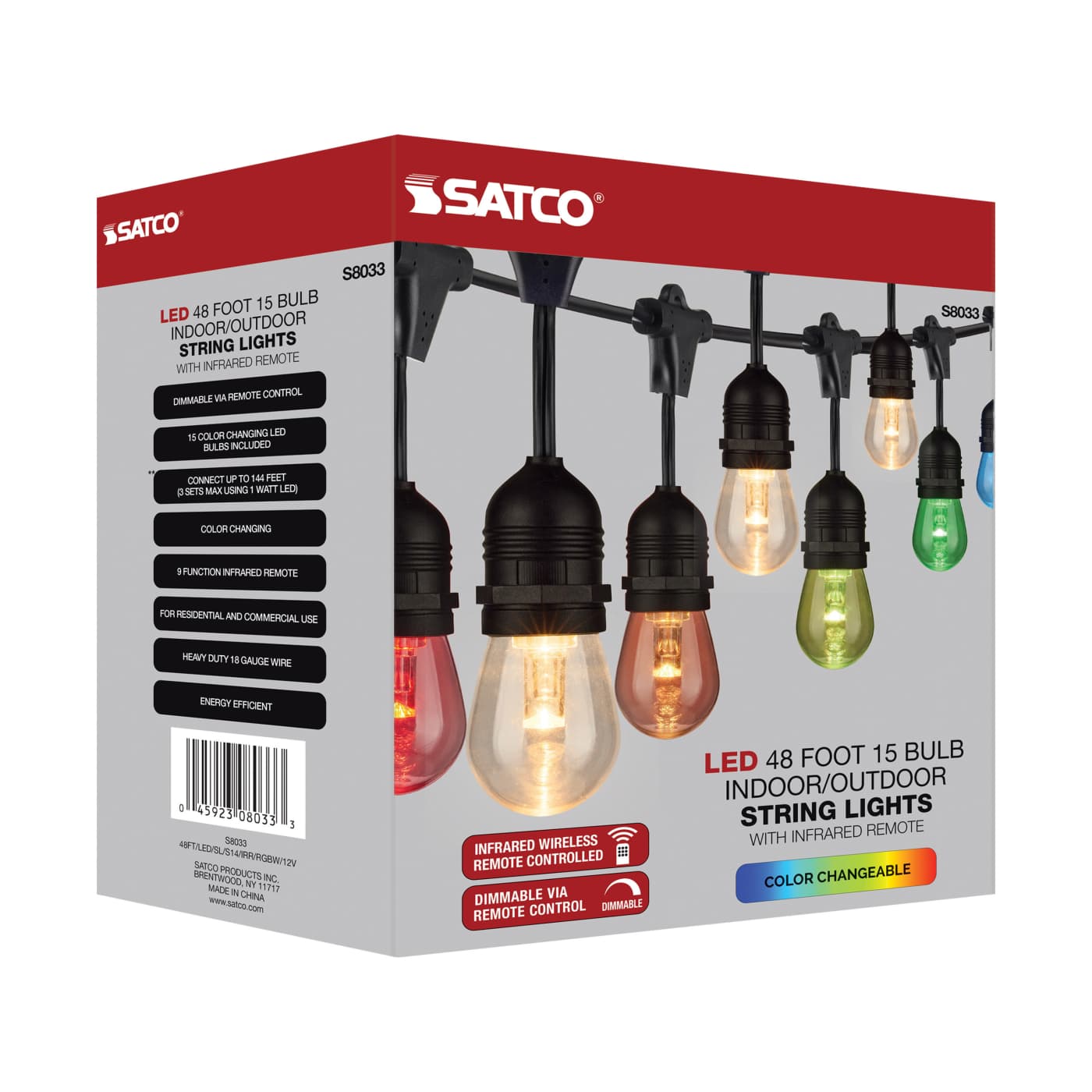 48FT/LED/SL/S14/IRR/RGBW/12 - S8033