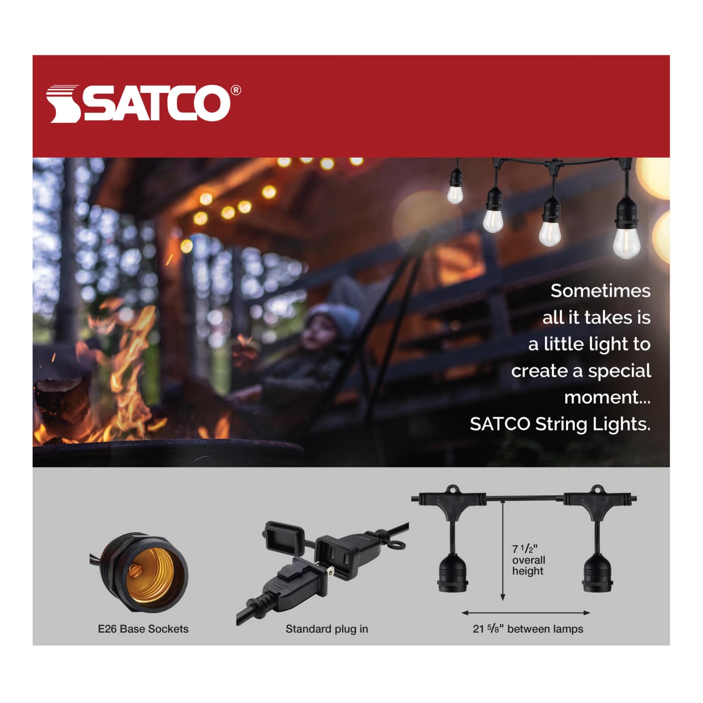 24FT/SL/E26/BL/120V - S8039