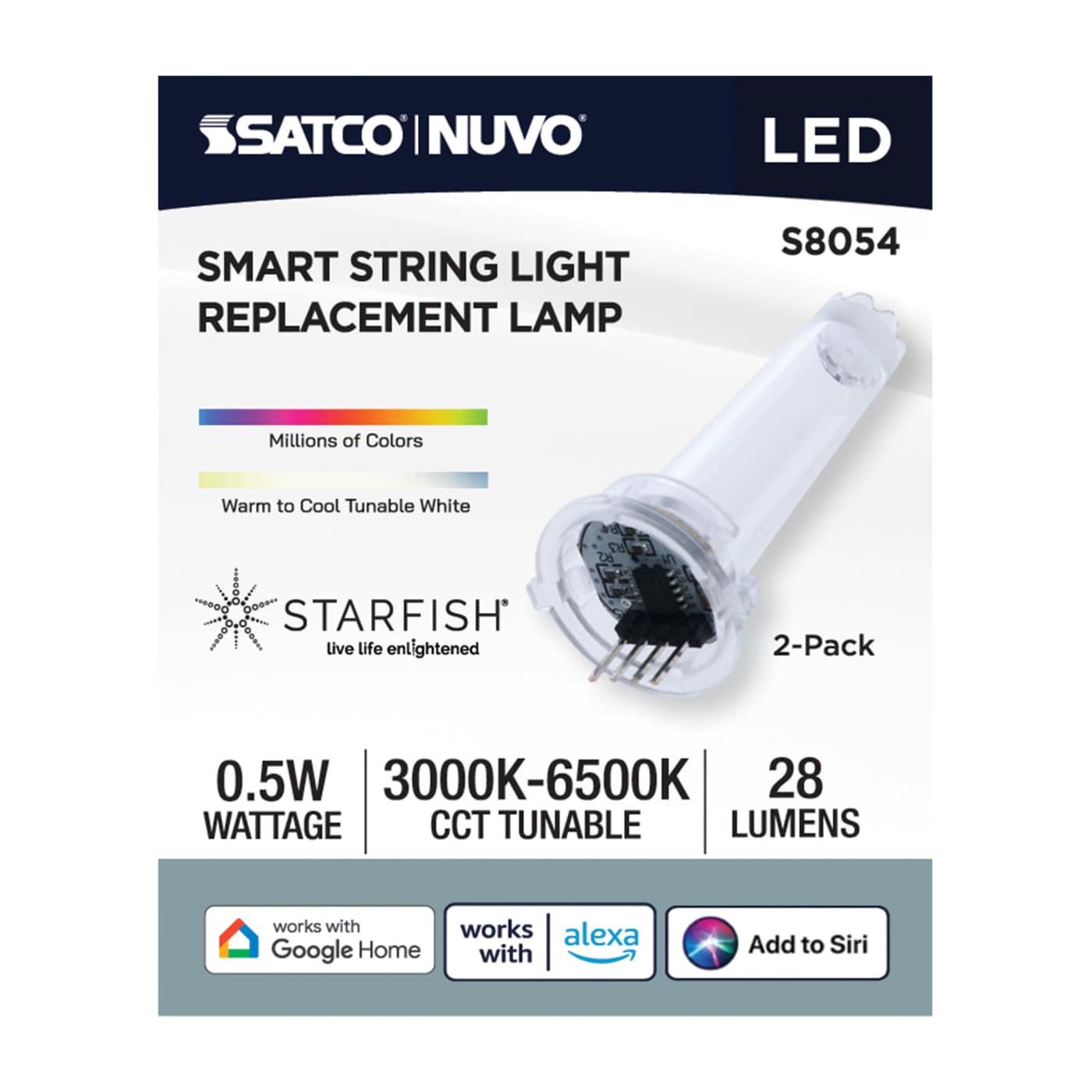 0.5W/LED/S14/RGBTW/CL/SF/24V - S8054