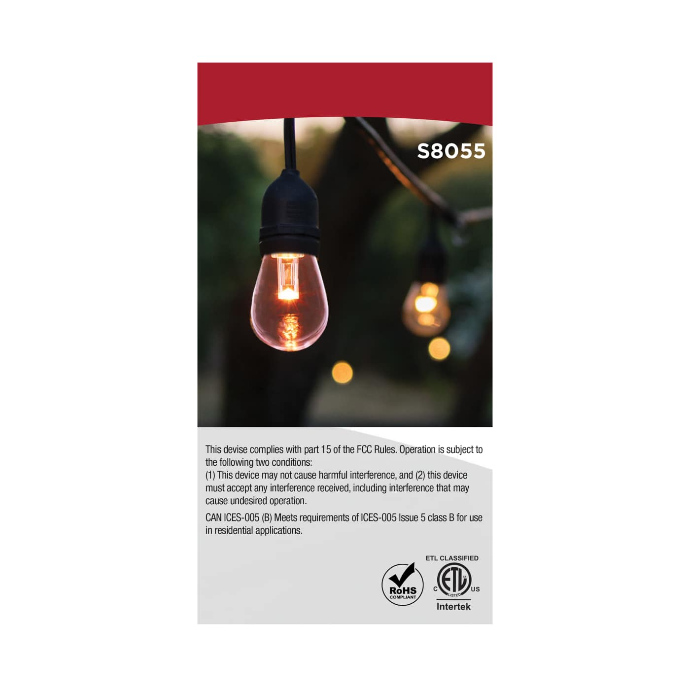 0.5W/LED/S14/RGBTW/CL/RC/12V - S8055