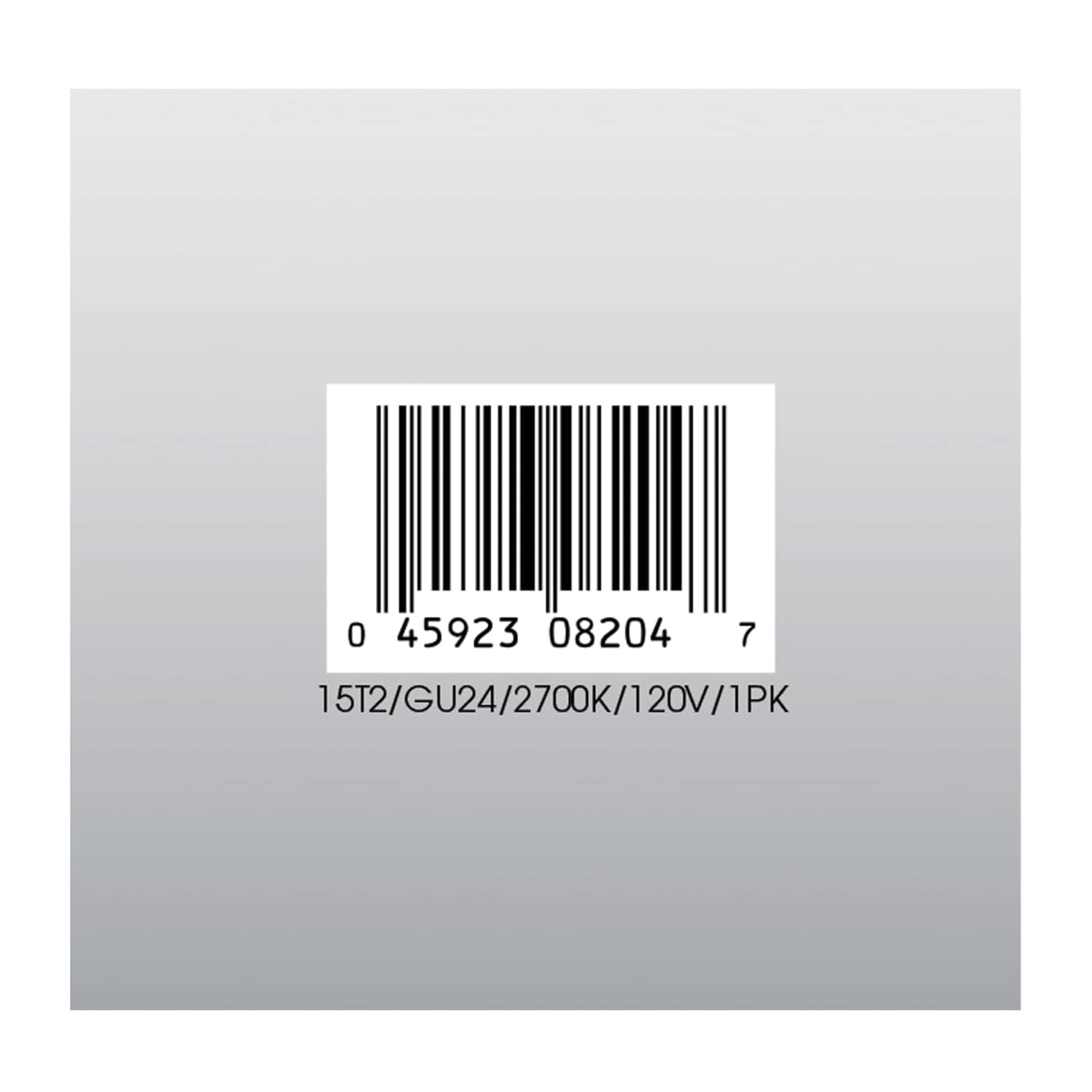 15T2/GU24/2700K/120V/1PK - S8204