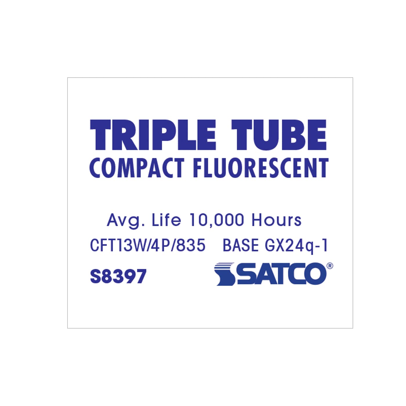 CFT13W/4P/841 - S8398