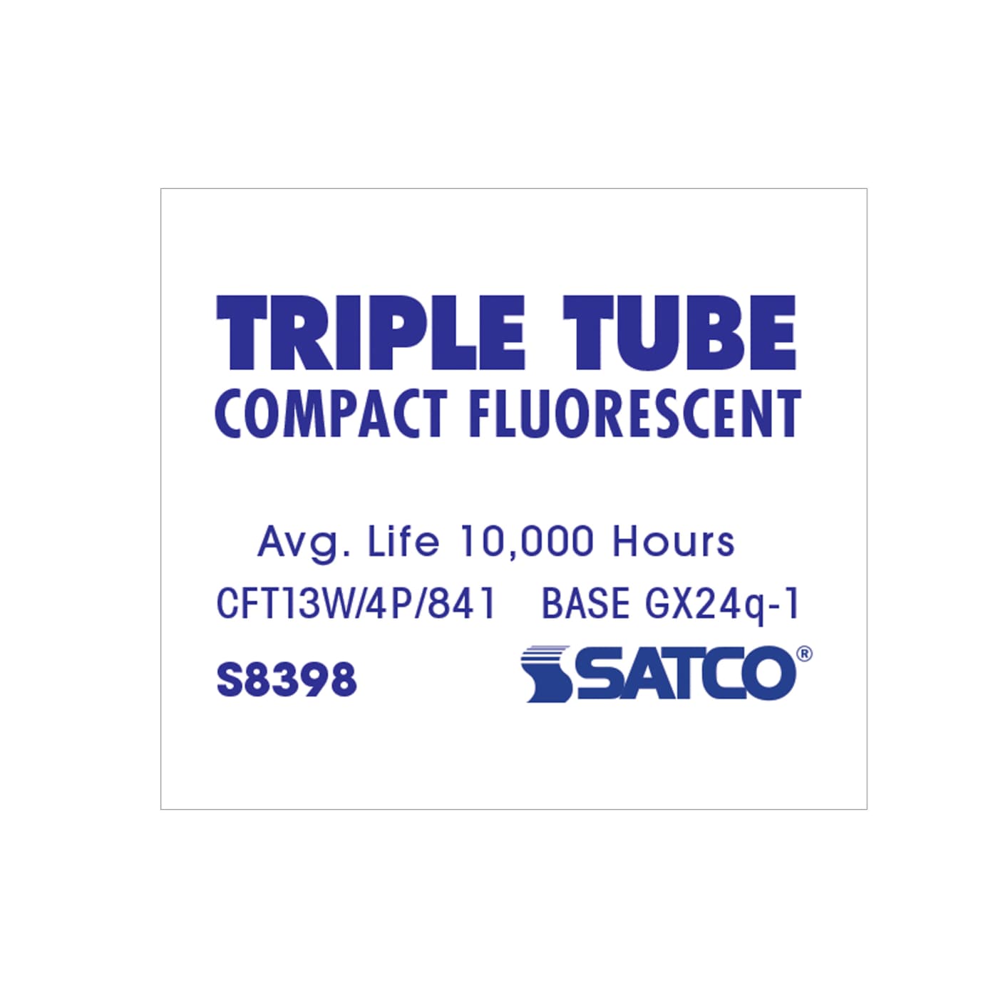 CFT13W/4P/827 - S8399