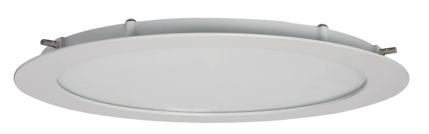 BATTERY BACK UP 13" ROUND WH - S8672