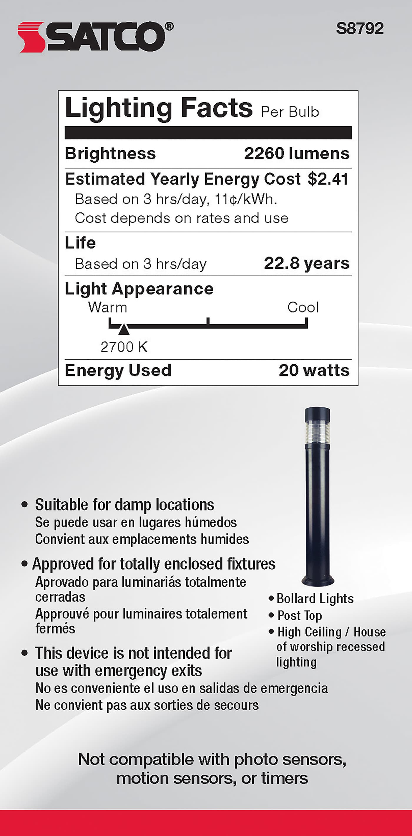 20WA21/LED/927/120-277V - S8792