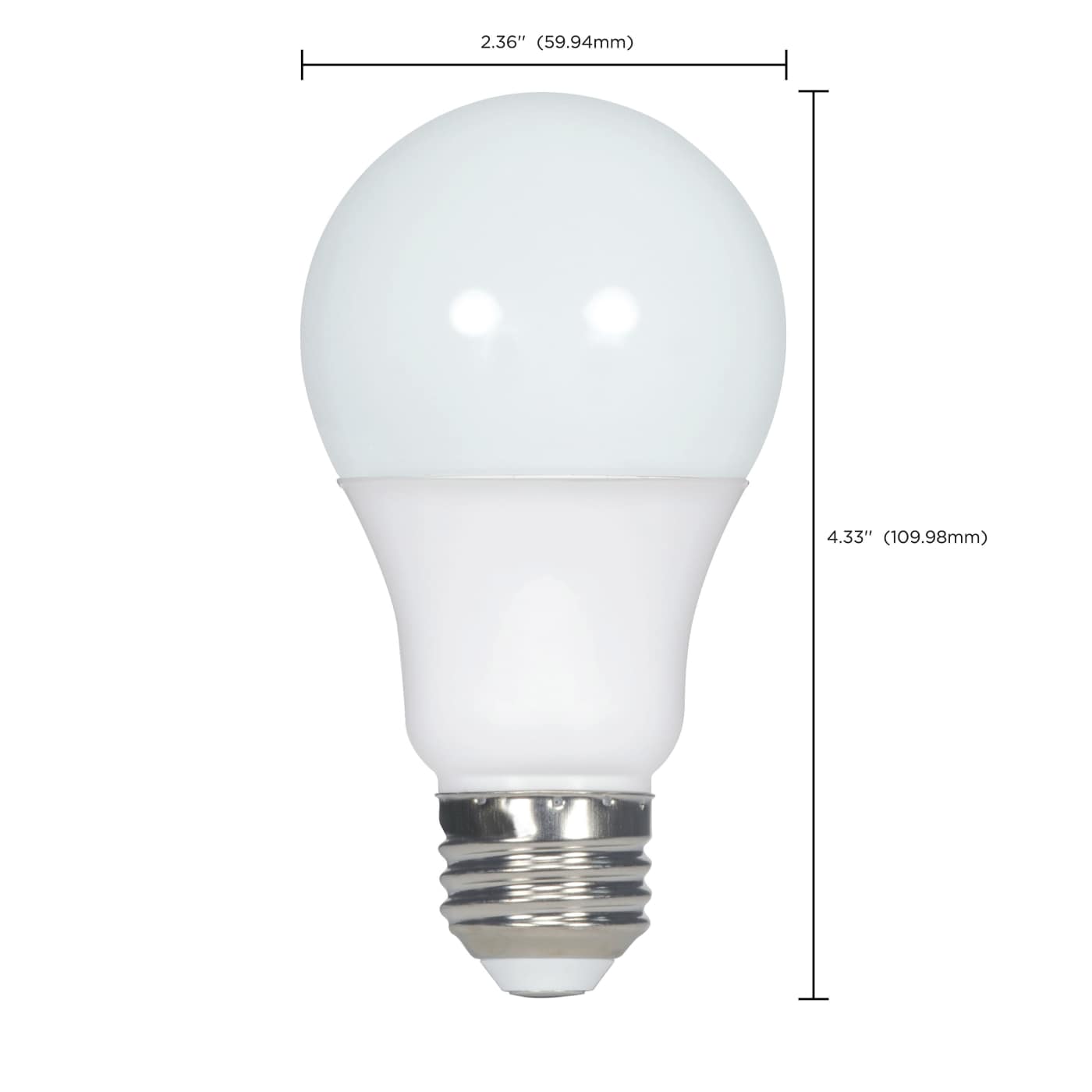 8.5A19/LED/27K /120-277V - S8914