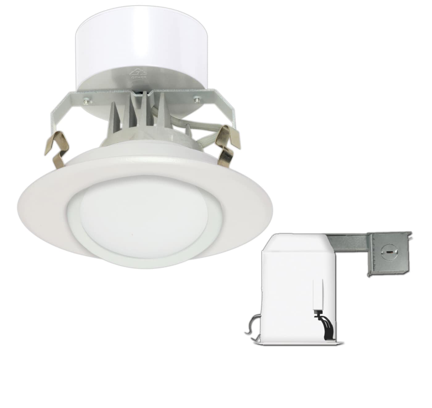10.4WLED/RDL/4"GBL/KIT/120V 3K - S9120