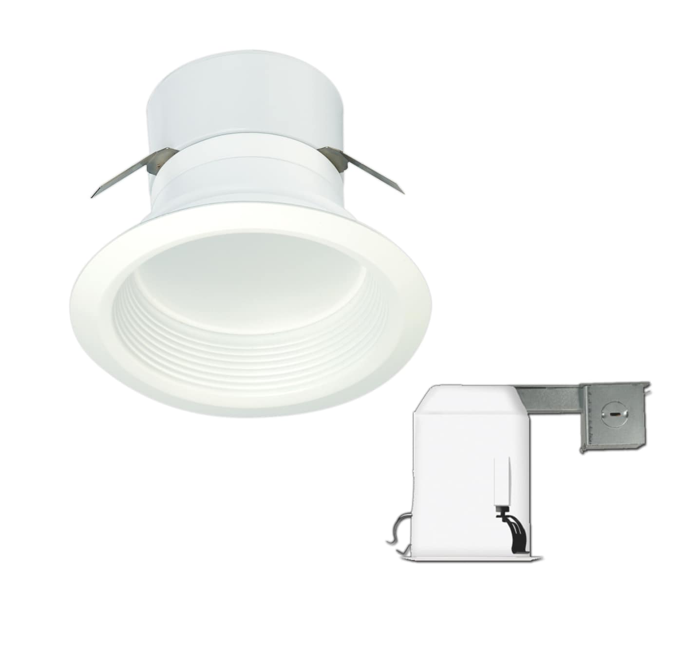 10WLED/RDL/4"BFL/KIT/120V 3K - S9121