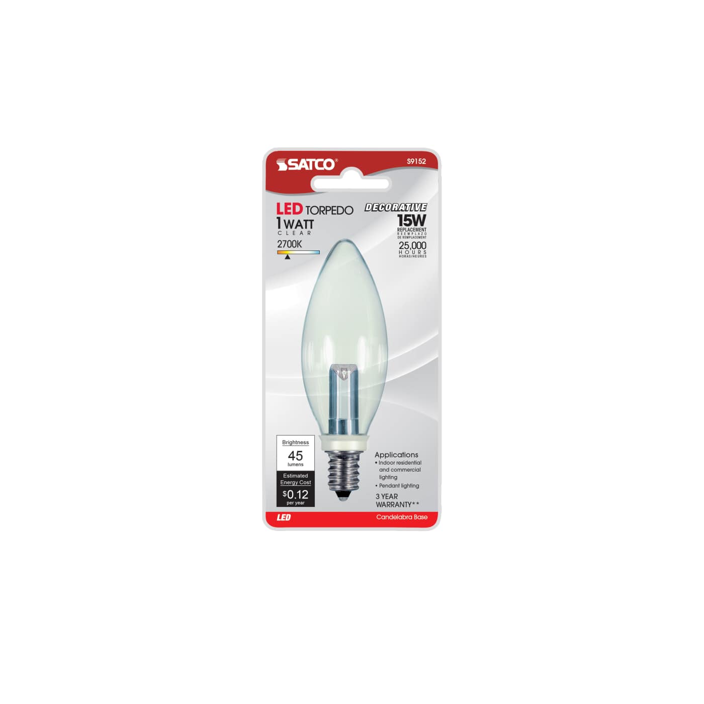 1W CTC/LED/120V/CD - S9152