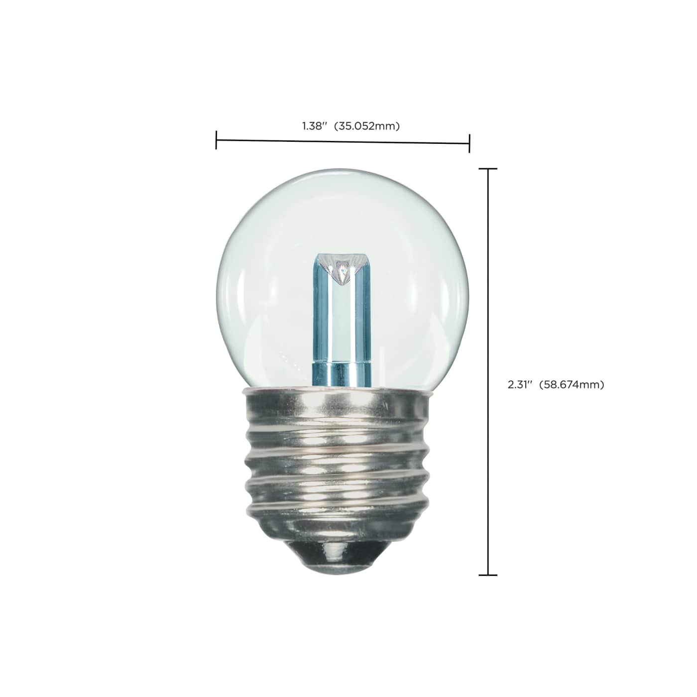 1.2W S11/CL/LED/120V/CD - S9160
