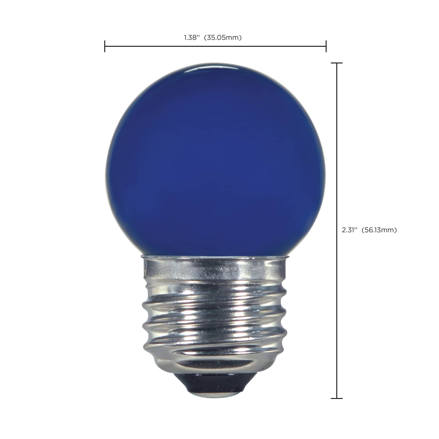 1.2W S11/BL/LED/120V/CD - S9162