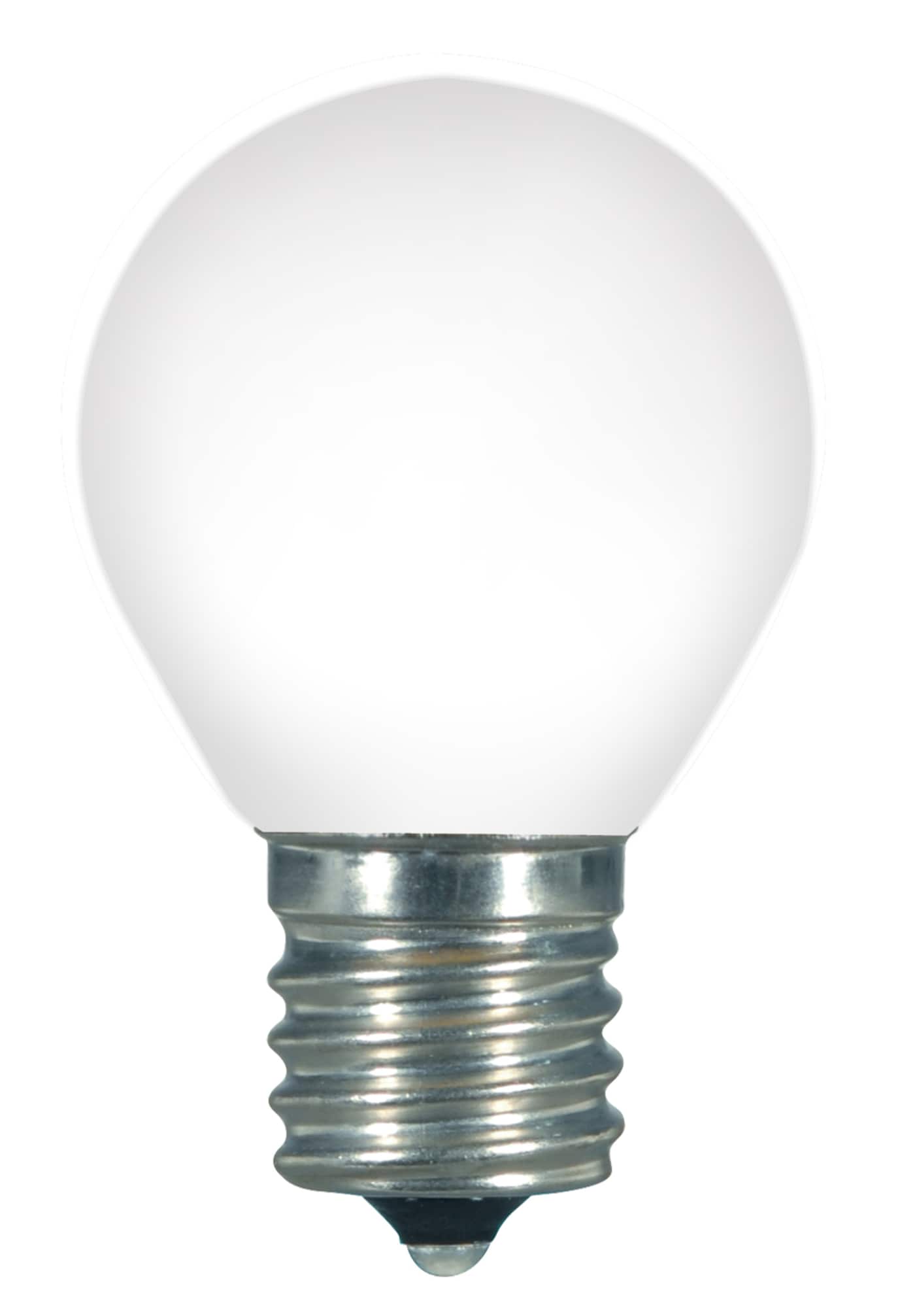 1.0W S11/WH/LED/E17/120V/CD - S9168