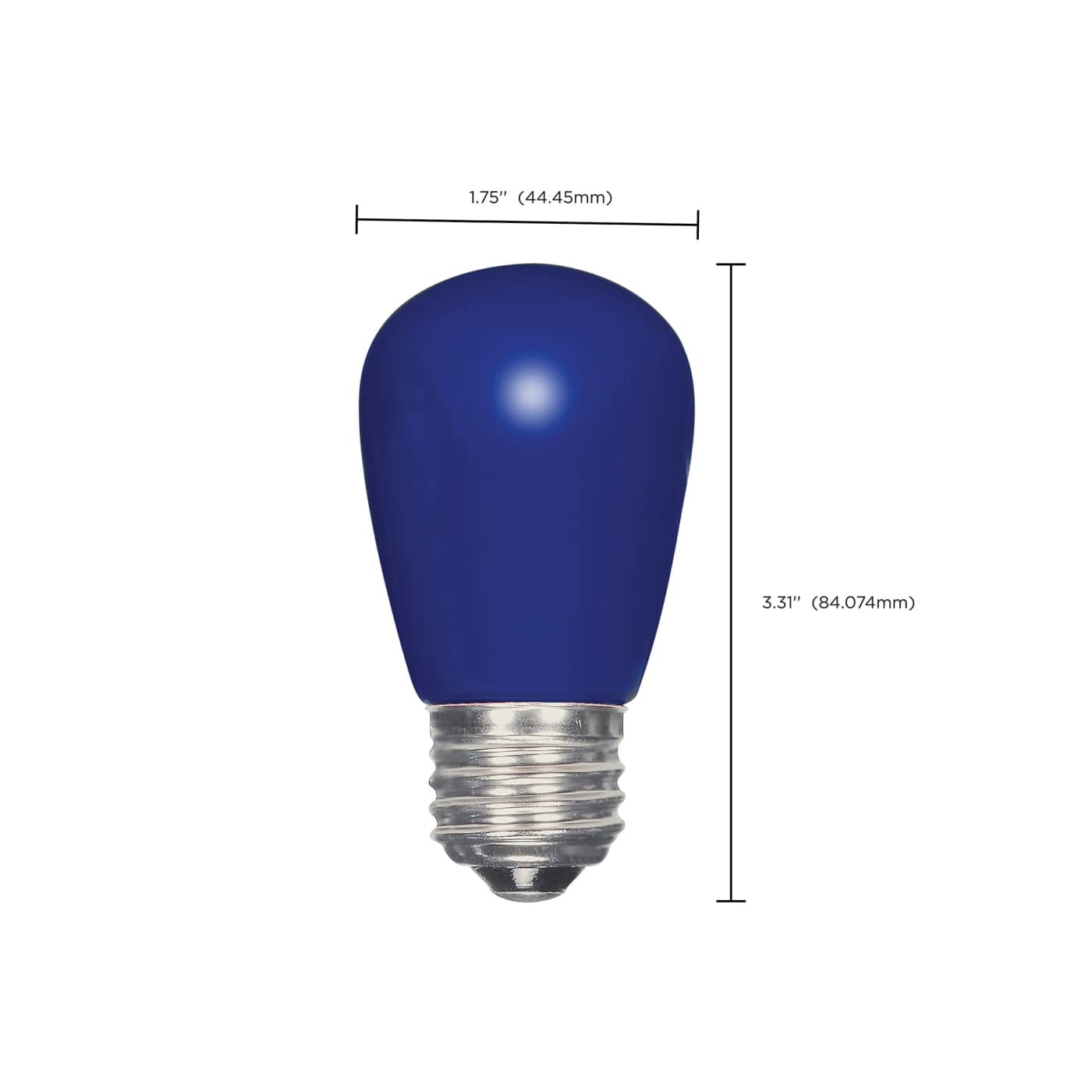 1.4W S14/BL/LED/120V/CD - S9172