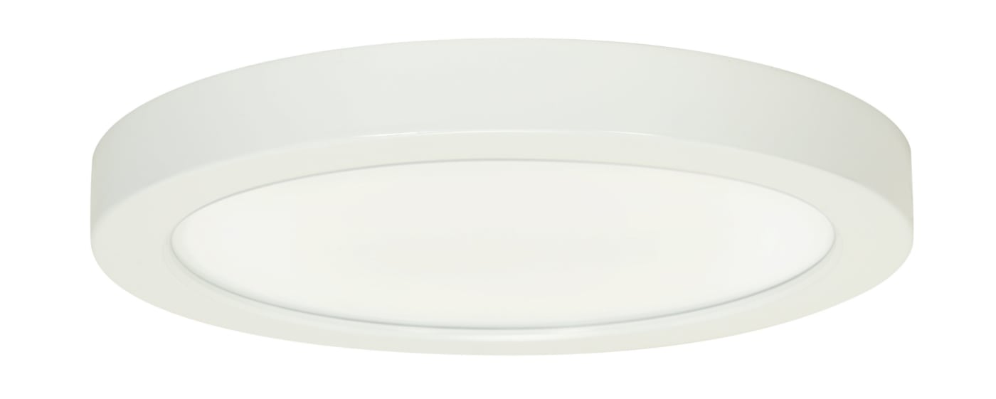 18.5W/LED/9"FLUSH/27K/RD/WH - S9336
