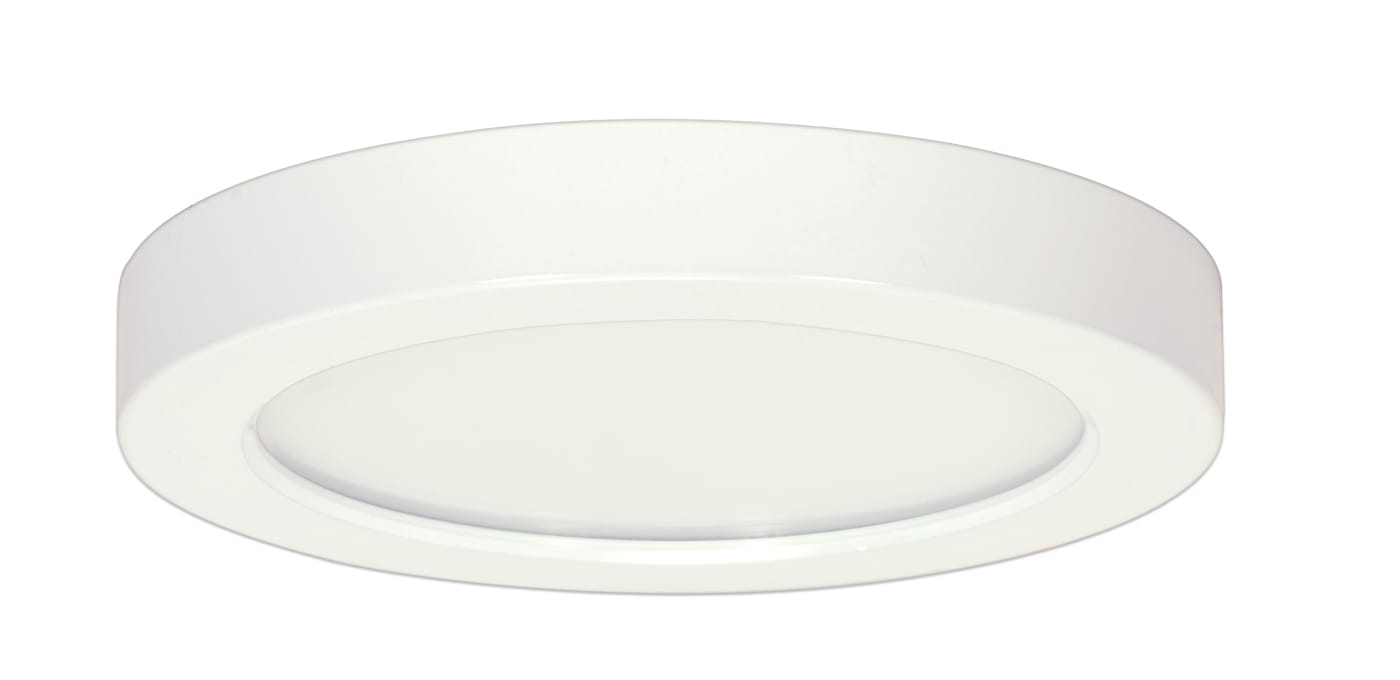 18.5W/LED/9"FLUSH/50K/RD/WH - S9362