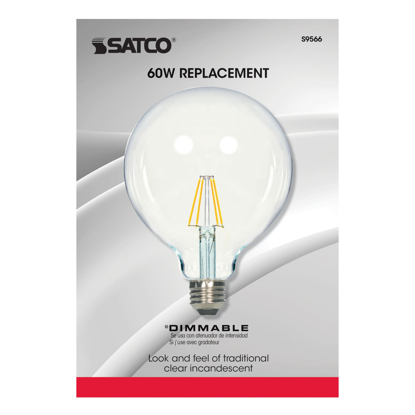 7G40/CL/LED/E26/27K/120V - S9566