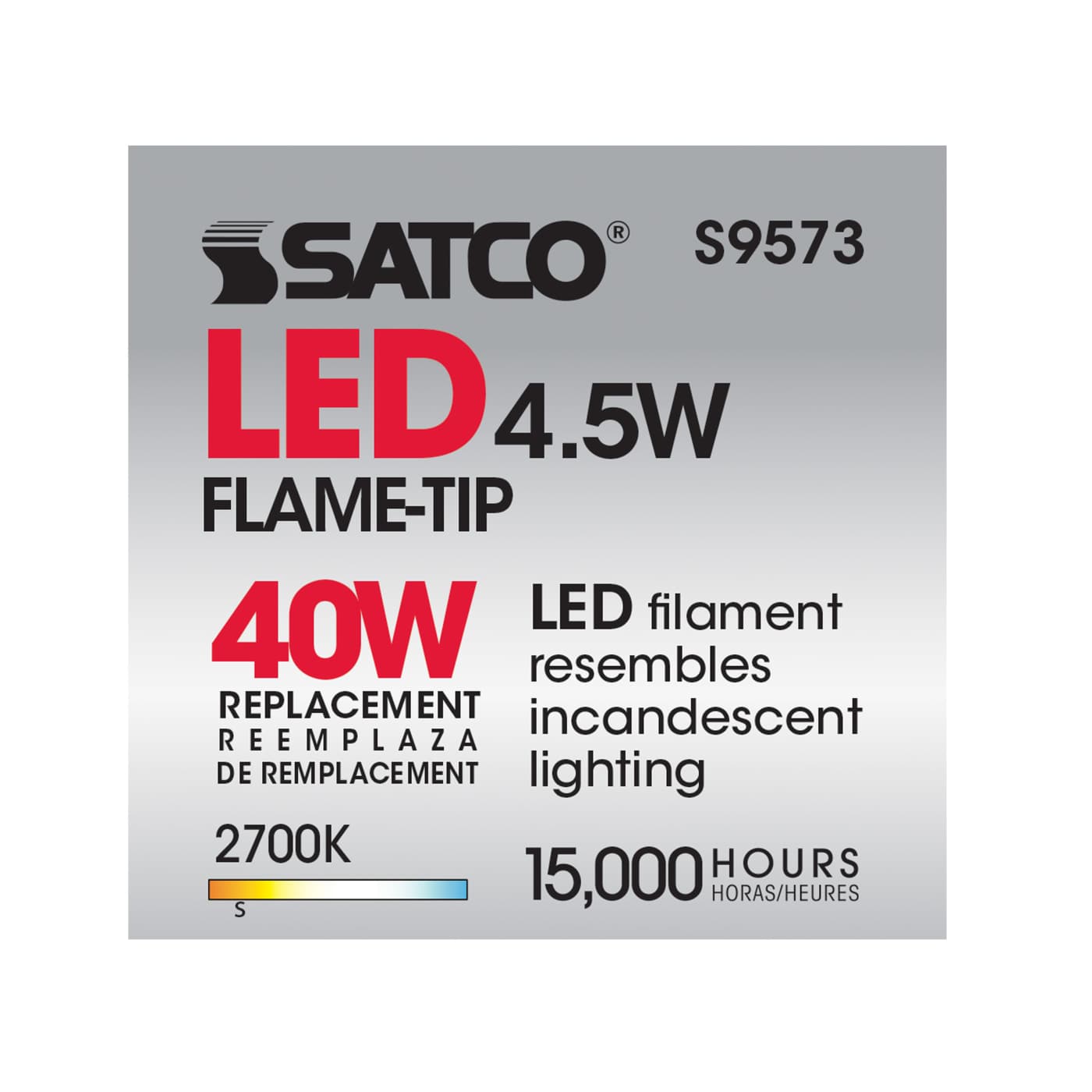 4.5W EFC/LED/27K/120V - S9573