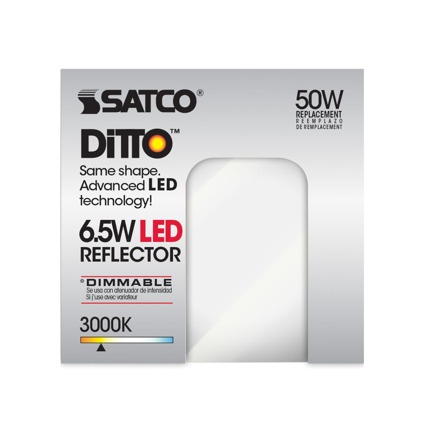 6.5R20/LED/3000K/525L/120V - S9631