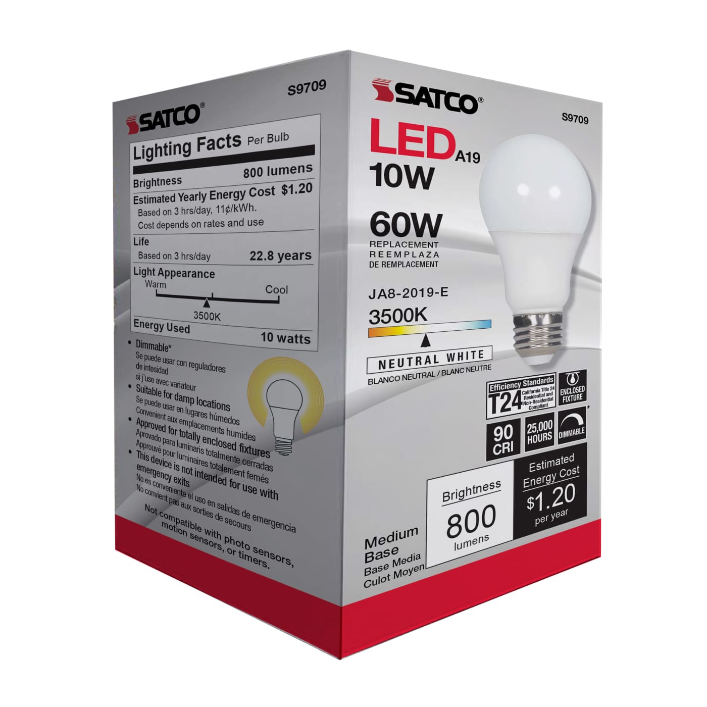 10A19/LED/35K/90CRI - S9709