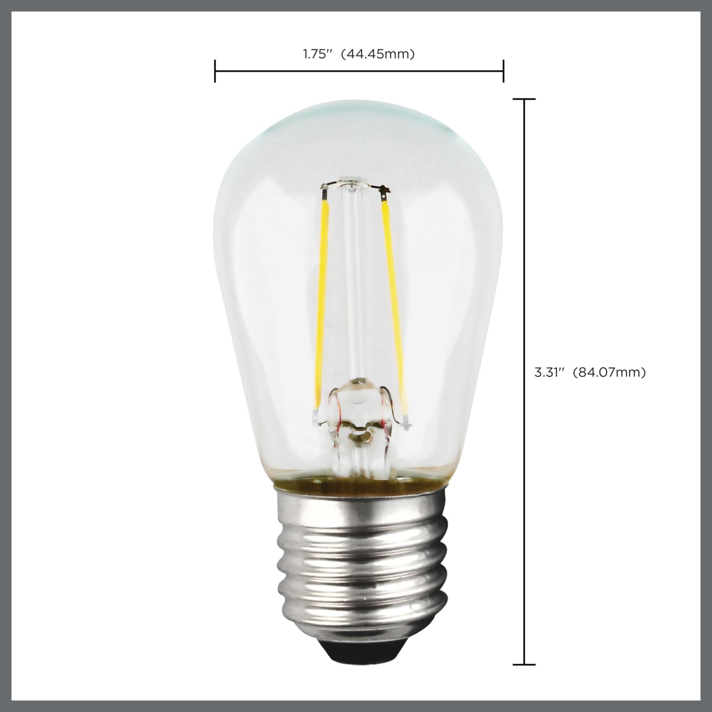 1WS14/LED/CL/27K/120V/ND - S9807