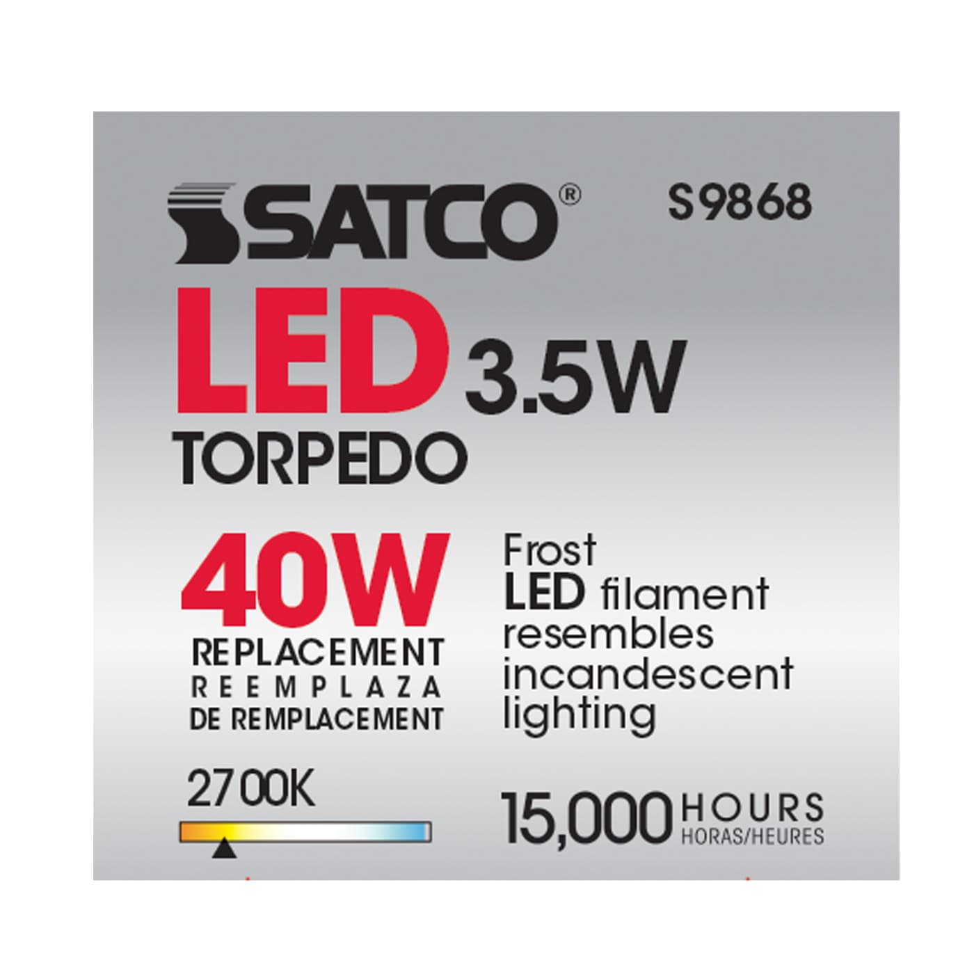 3.5CTF/LED/FR/27K/120V - S9868