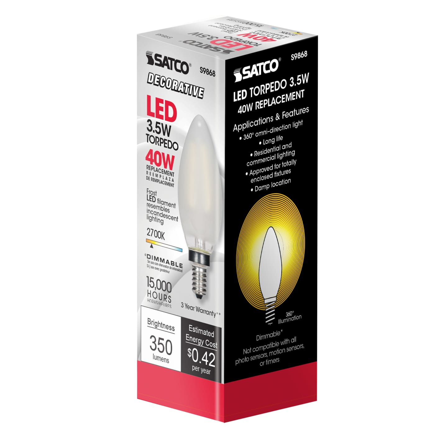 3.5CTF/LED/FR/27K/120V - S9868