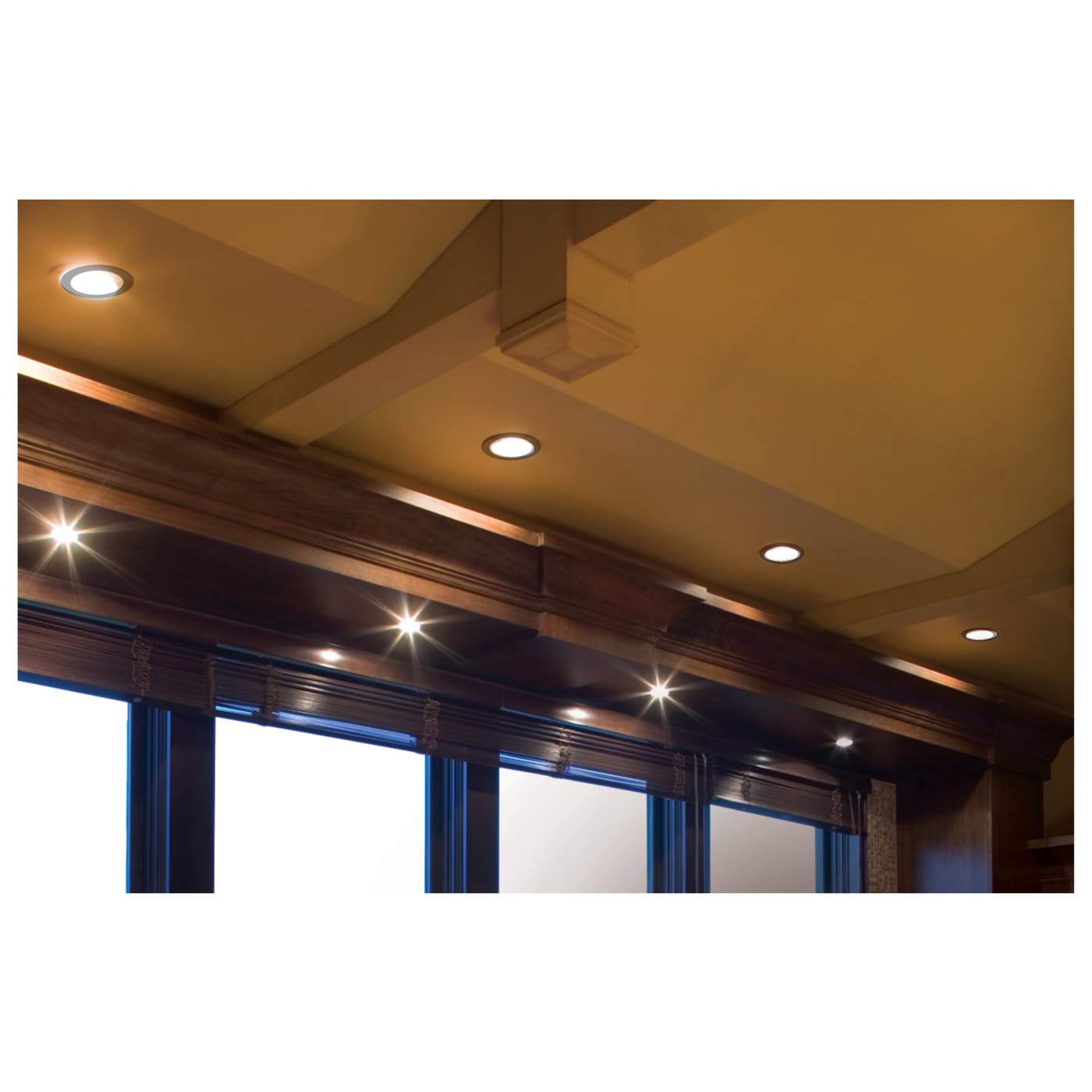 12W/LED/7"FLUSH/3K/BN/SL - S9883