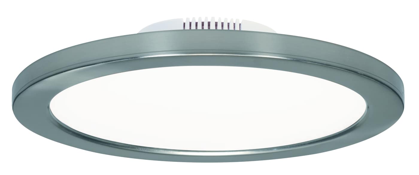 12W/LED/7"FLUSH/3K/PN/SL - S9884