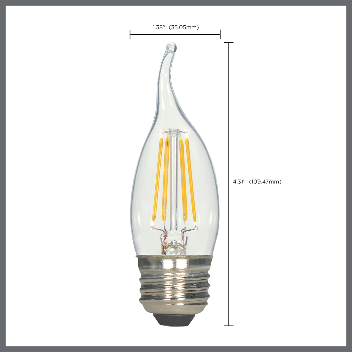 5.5W EFC/LED/27K/CL/120V - S9965