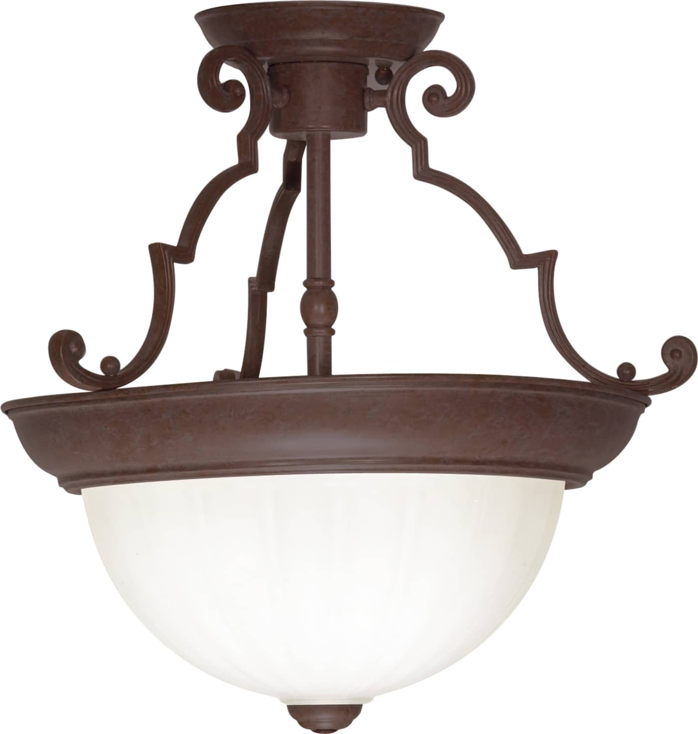 2 LIGHT 13" SEMI-FLUSH - SF76-436