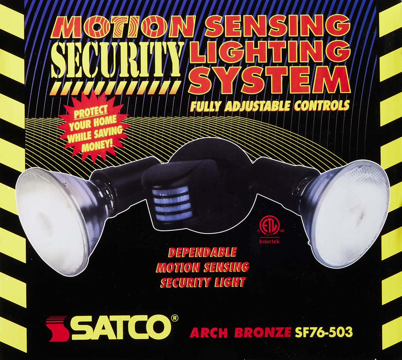 2 LIGHT PAR38 FLOODLIGHT - SF76-503