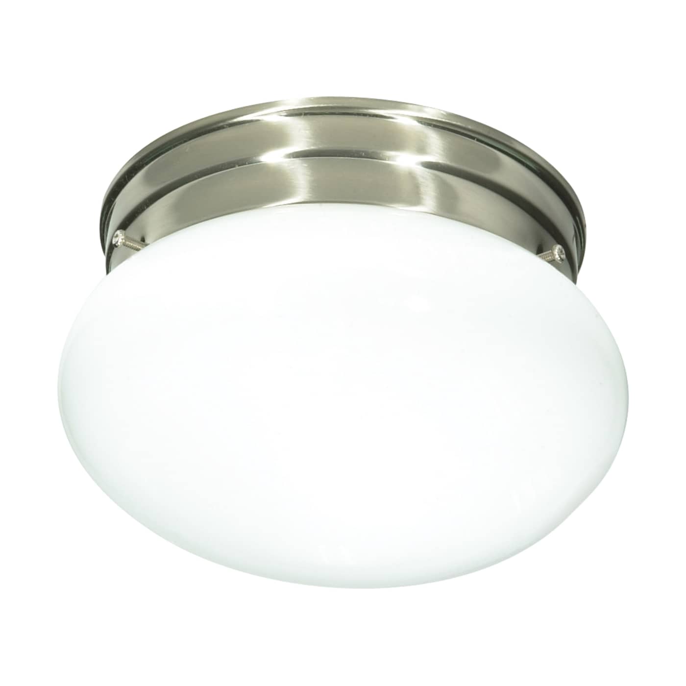 1 LIGHT 8" MUSHROOM FLUSH - SF76-601
