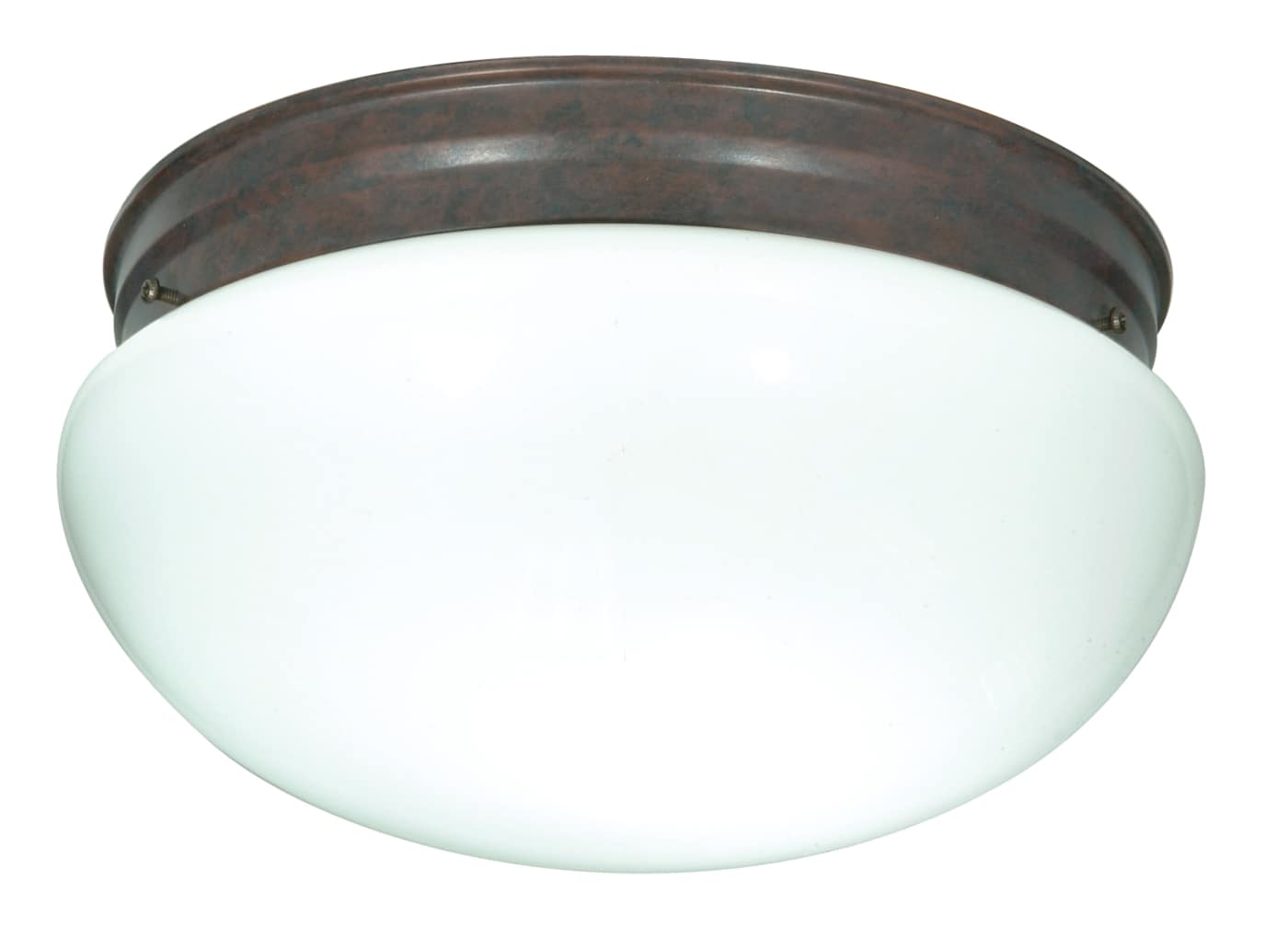 2 LIGHT 12" MUSHROOM FLUSH - SF76-604