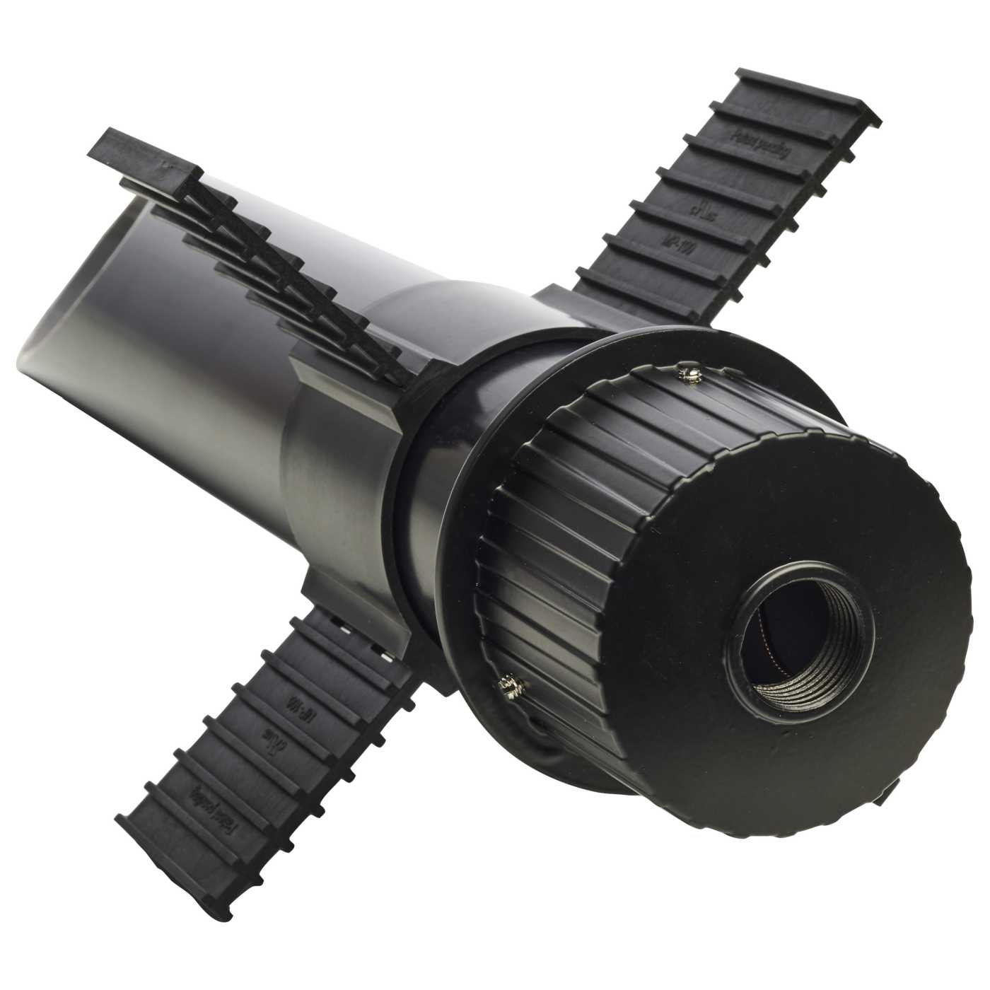 2" PVC MOUNT POST W/BLACK CAP - SF76-643