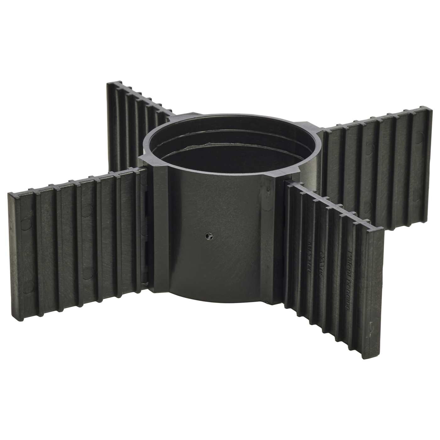 2" PVC MOUNT POST W/BLACK CAP - SF76-643