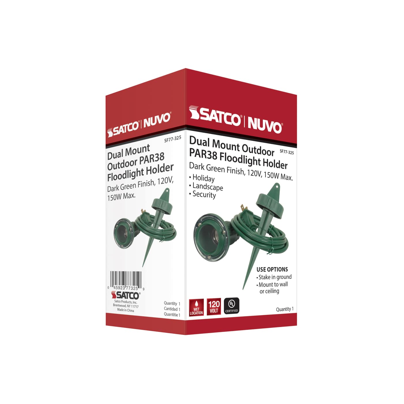 DUAL MT IN GROUND FLOOD LT HDR - SF77-325