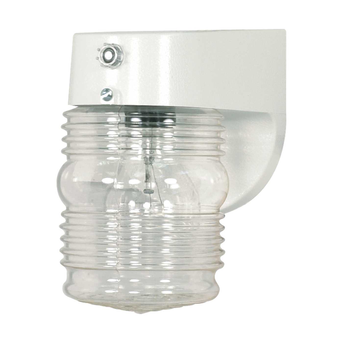 1 LIGHT CLEAR MASON JAR WALL - SF77-862