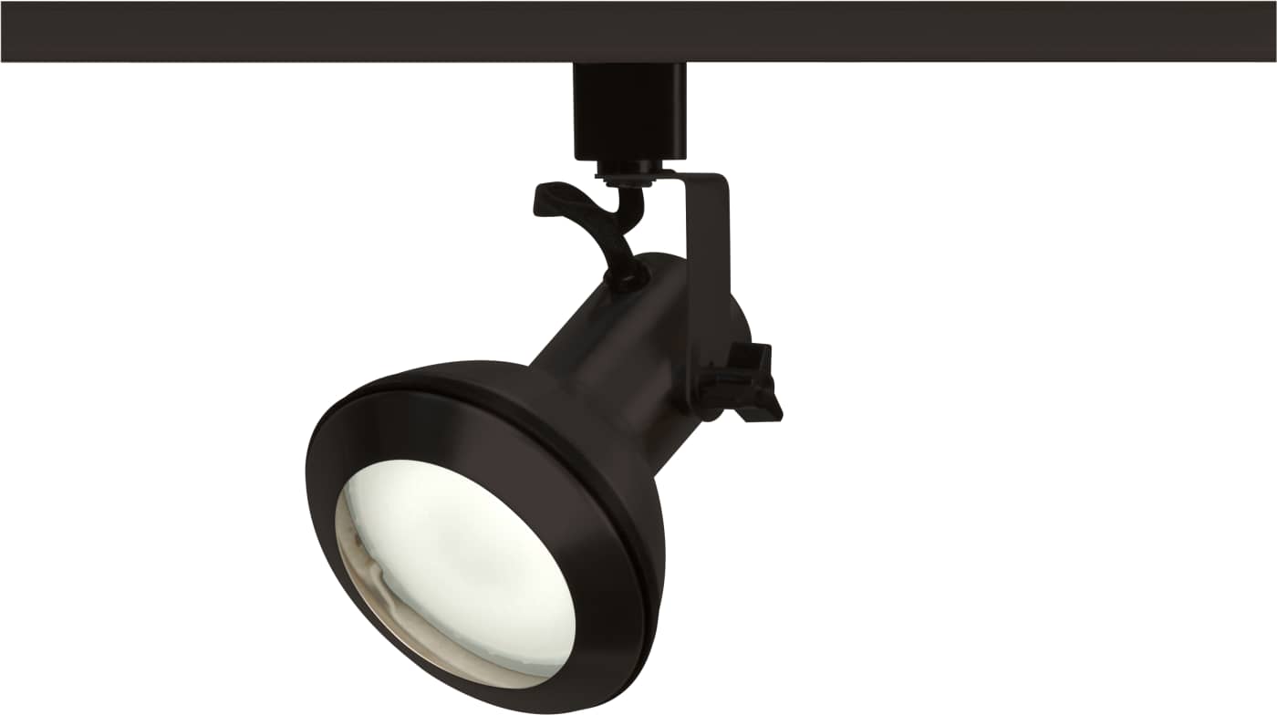 PAR30 EURO TRACK HEAD BLACK - TH333