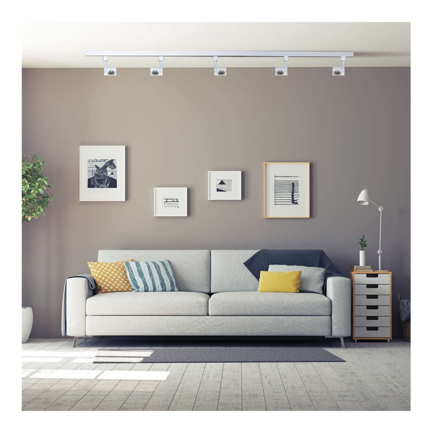 12W LED TRACK HEAD PIPE - TH447