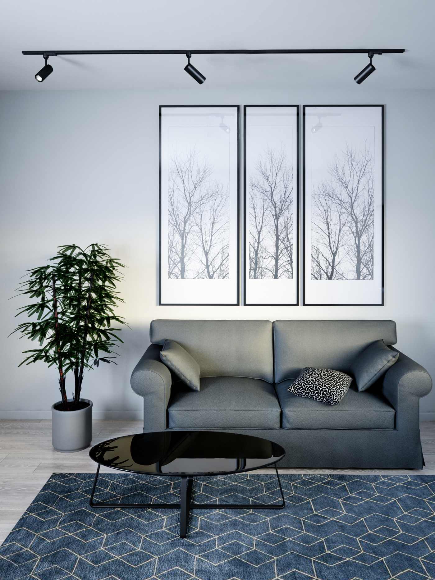 12W LED TRACK SMALL CYLINDER - TH471