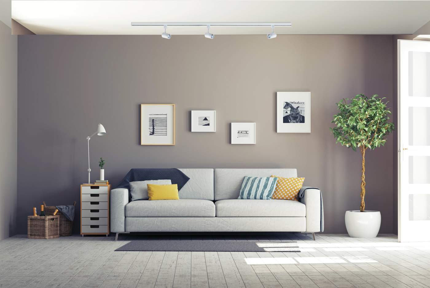 12W LED TRACK SMALL CYLINDER - TH473