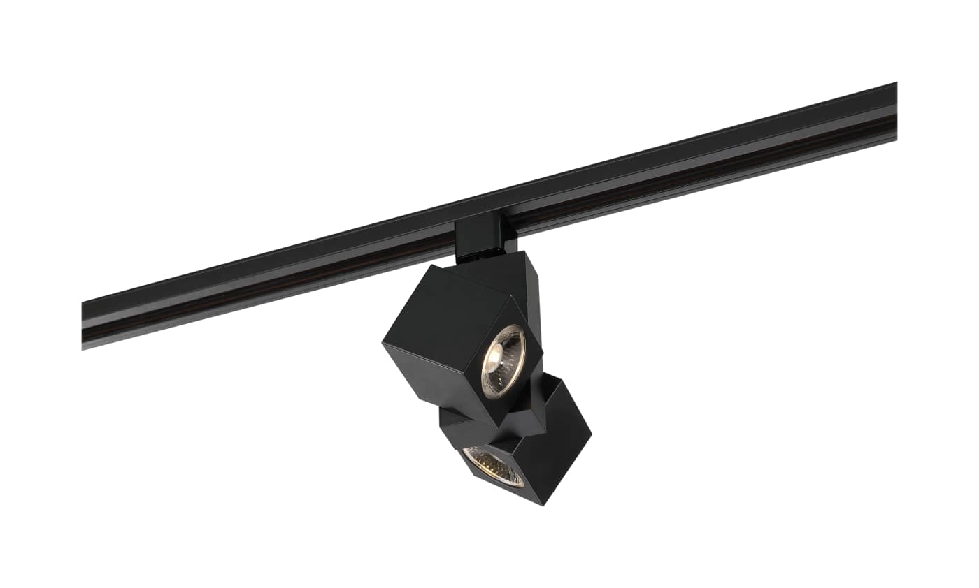 24W LED SQUARE DUAL TRACK HEAD - TH485