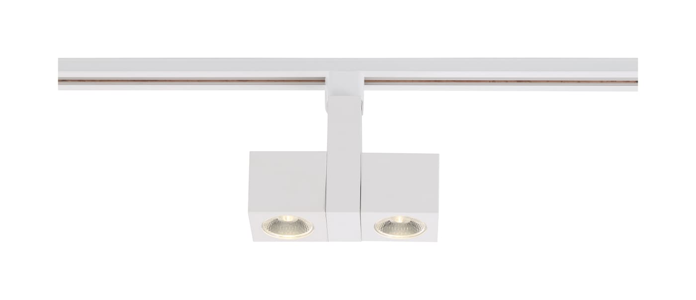 24W LED SQUARE DUAL TRACK HEAD - TH486