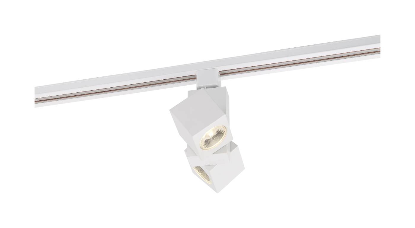 24W LED SQUARE DUAL TRACK HEAD - TH487